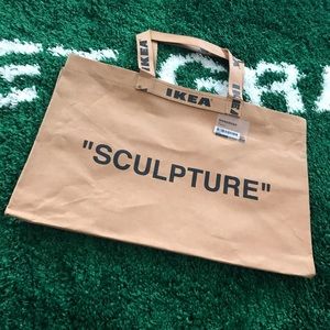 Ikea Virgil Abloh “Sculpture” LARGE bag